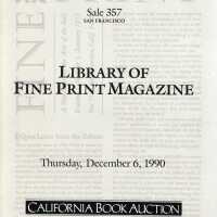 Library of Fine Print Magazine : Sale 357