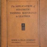 The application of synthetic tanning materials to leather