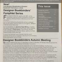 Designer Bookbinders newsletter; No.144; Autumn 2008