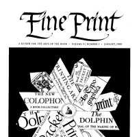 Fine Print: Vol 6 No 1. January 1980