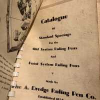          Catalog of Standard Spacings for the old ruling system and point ruling system picture number 2
   