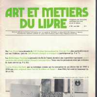 Art et metiers du livre: no. 98 main 1980