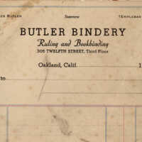 Butler Bindery