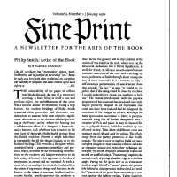 Fine print; Vol 2 No 1. January 1976