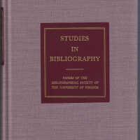 Studies in Bibliography v.52, 1999