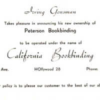 Peterson Book Bindery