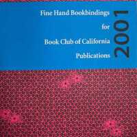 Fine hand bookbindings for Book Club of California publications : 2001