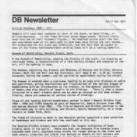 DB Newsletter; No. 14 May 1977