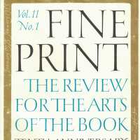 Fine Print; Vol 11 no 1; January 1985