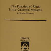 The function of prints in the California missions / by Norman Neuerburg.