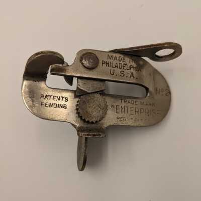 Enterprise Can Opener No. 2, box and instructions