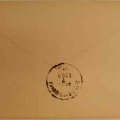 1a. Letter from Helen Hibberd (5/5): May 7th, 1904 Letter from Helen Hibberd expressing sympathy for the death of Marguerite John's father Hillery John (1845-1904); Sent from Malvern, PA.