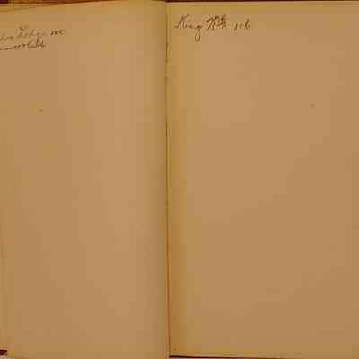 List of Names/Businesses with corresponding page numbers (3/6): Ivanhoe Lodge Page 100, Lippincott & Co. Page 46, King W[?] Page 106