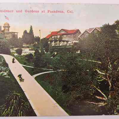 14c. Pasadena, CA Postcard from "Bert"[?] (1/2): April 12, 1913