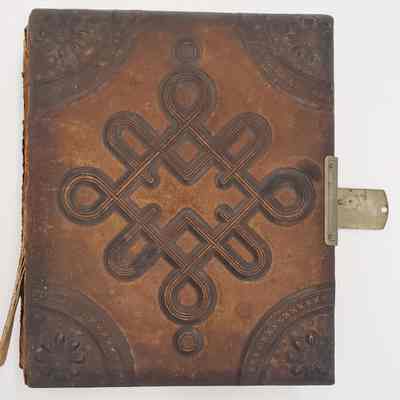 cover of original photo album