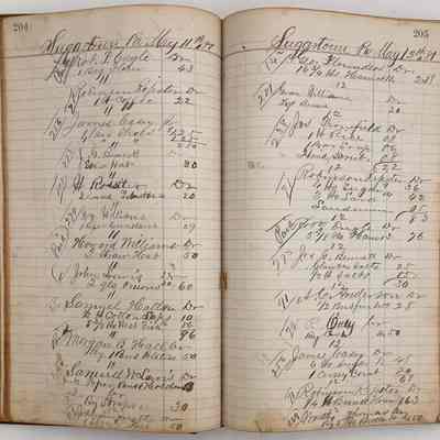 Daybook 1880-1882: Entries April 11-12, 1881