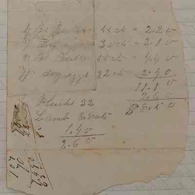May 1864: Other side of note