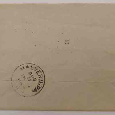 1c. Letter from Helen Hibberd (7/7): August 9th, 1904 Letter from Helen Hibberd discussing her family's trip to Buck Hill Falls [Quaker retreat founded in 1901] and her and Marguerite's first-day school picnic; Sent from Buck Hill Falls, PA.