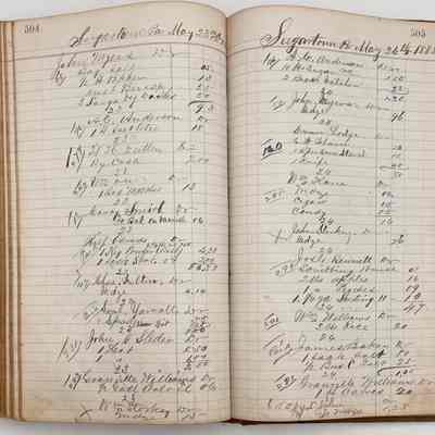 Daybook 1880-1882: Entries May 23-24, 1882