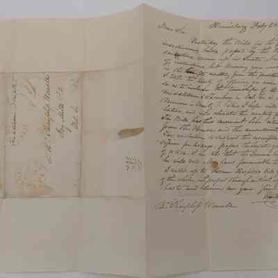 Sharpless Worrall, correspondence (1841-1882)