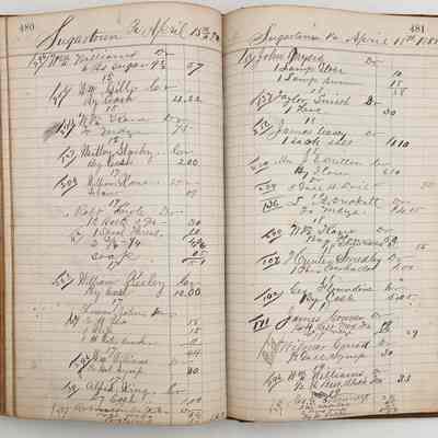 Daybook 1880-1882: Entries Apr 15-18, 1882
