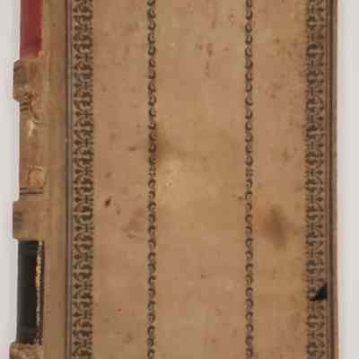 Hillery John Daybook 1901-02: Cover of daybook