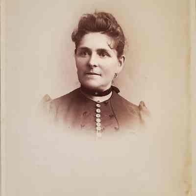 Garrett Family Manuscript Collection/unknown woman, late 1800s