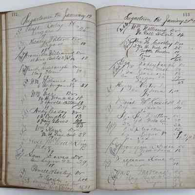 Daybook 1880-1882: Entries Jan 19-20, 1881
