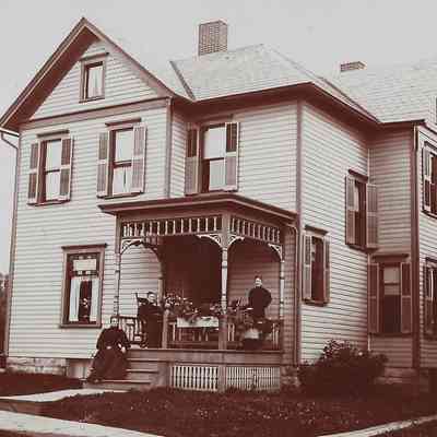 Local Families Photograph Collection/Rosanna B Hall’s house in Meadville, PA