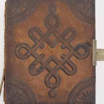 cover of original photo album