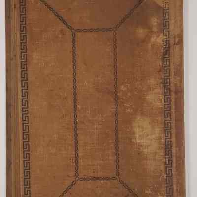 Hillery John Daybook 1885-1886: back cover of daybook
