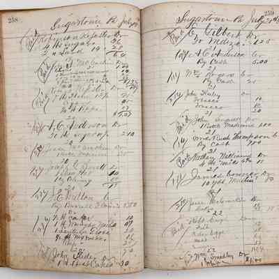 Daybook 1880-1882: Entries July 19-20, 1881