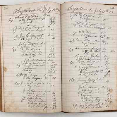 Daybook 1880-1882: Entries July 10-11,1882