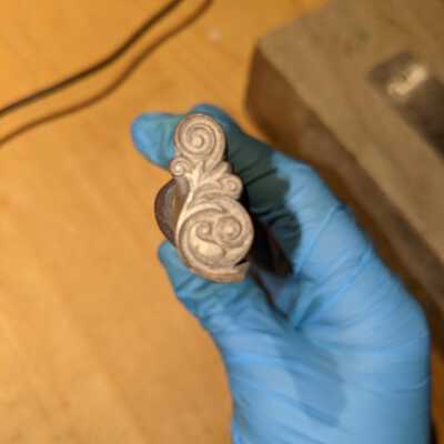 Laing Mitre Scroll