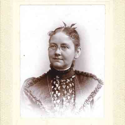 Local Families Photograph Collection/Sallie R. Cox; September 15, 1898