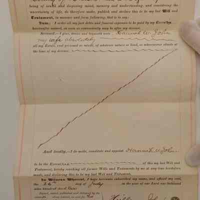 Signed by Samuel S. C[?] Hibbord and Canby[?] S. Steele