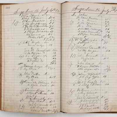 Daybook 1880-1882: Entries July 4-5, 1882