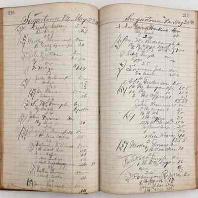 Daybook 1880-1882: Entries May 23-24, 1881
