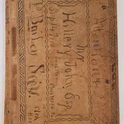 Daybook 1880-1882: Front cover of daybook