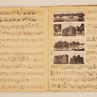 Lillian M. Hoopes scrapbook 1882-1898: page 11; clippings, Baltimore, Md.