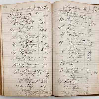 Daybook 1880-1882: Entries July 15, 1882