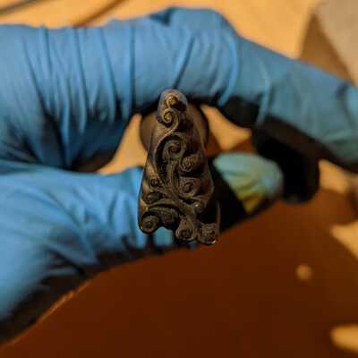 Mitre Scroll Fleur-de-lis