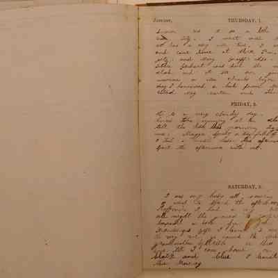 January 1-3 1857 Entries