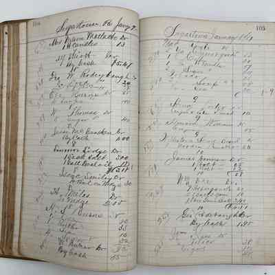 Daybook 1880-1882: Entries Jan 7-8, 1881