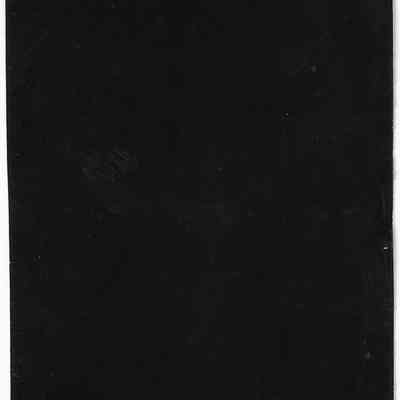 L. Mabel Hall and Amy Ida Williams tin-type: back of photograph