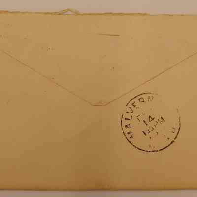7. Letter from Edith J. Hickman Bean[?] (8/8): Feb. 14, 1911 letter from Edith J. Hickman Bean[?] wishing Marguerite well with her illness, mentioning seeing her mother and husband and meeting her brother, Harel[?] [John]. She mentions meeting her brother Clyde B. John and wishing to see her sister Beatrice [John] [Married name unknown]. She invites Marguerite to spend time with her next time her husband has business in New York; sent from West Chester, PA. 

[Note: The associated envelope was sent from West Chester, PA despite the writer writing from New York. It is possible that the letter and envelope are incorrectly matched. Also, Marguerite John is never addressed by a married name despite being recently married in 1911 according to this letter.]