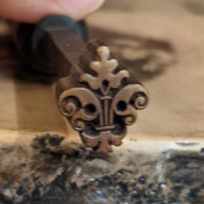 Edward Gorenflo Hand Stamp