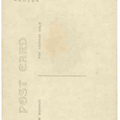 Anna Cox: back of postcard - "ARTURA" brand indicates 1908-24
Flett Studio, 1517 Boardwalk Atlantic City, N.J. - Prior to photographer J. H. Fleck[?]'s succession by Gregory B. Dobkin in 1910s/20s, year unknown.