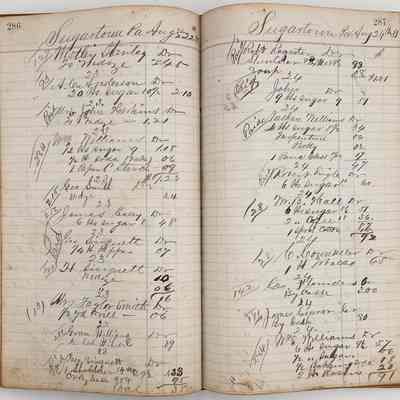 Daybook 1880-1882: Entries Aug 22-24, 1881