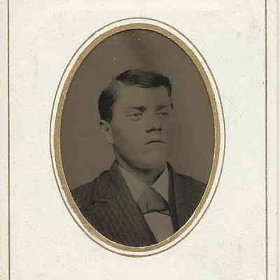 Local Families Photograph Collection/Tintype of Elwood Glisson